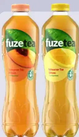 Edeka Fuze Tea Eistee Schwarzer Tee Pfirsich Angebot