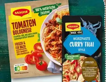 nahkauf Maggi Fix Tomaten Bolognese Angebot