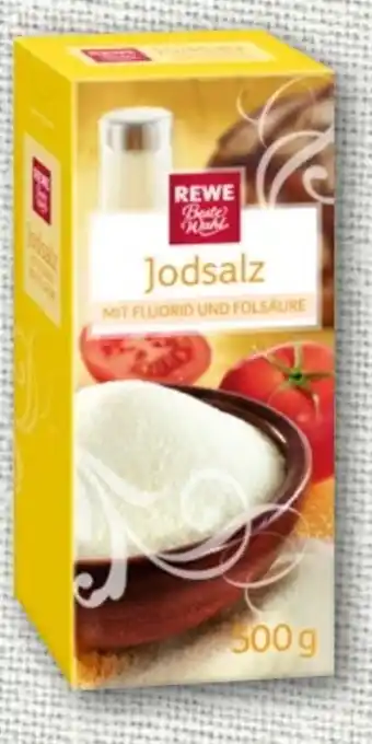 nahkauf Rewe Beste Wahl Jodsalz Angebot