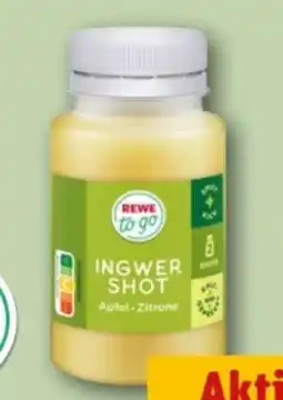 REWE Center Rewe to go Ingwer Shot Angebot