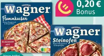 REWE Center Original Wagner Flammkuchen Elsasser Art Angebot