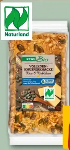 REWE Center Rewe Bio Vollkorn Knusperknäcke Angebot