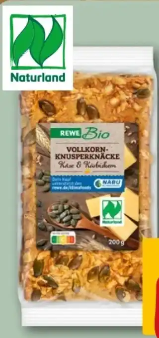 REWE Center Rewe Bio Vollkorn Knusperknäcke Angebot