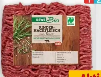 REWE Center Rewe Bio Bio-Rinder-Hackfleisch Angebot