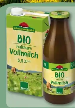 REWE Center Schwarzwaldmilch Haltbare Bio-Milch Angebot