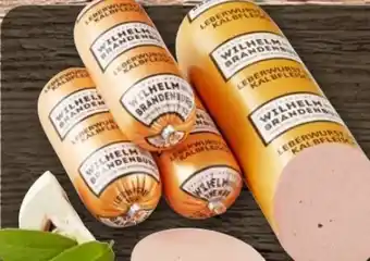 REWE Center Metzgerei Wilhelm Brandenburg Leberwurst mit Kalbfleisch Angebot