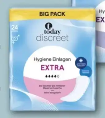 REWE Center Today Hygieneeinlagen Angebot