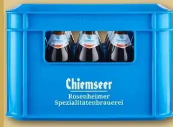 REWE Center Chiemgauer Brauhaus Rosenheimer Chiemseer Hell Angebot