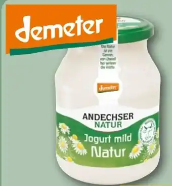 REWE Andechser Natur Bio-Joghurt Angebot