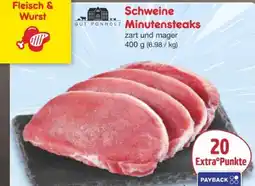 Netto Marken-Discount Gut Ponholz Schweine-Minutensteaks Angebot