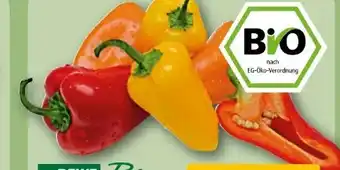 REWE Rewe Bio Snack Paprika Angebot