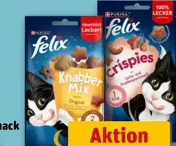 REWE Purina Felix Katzensnack Angebot