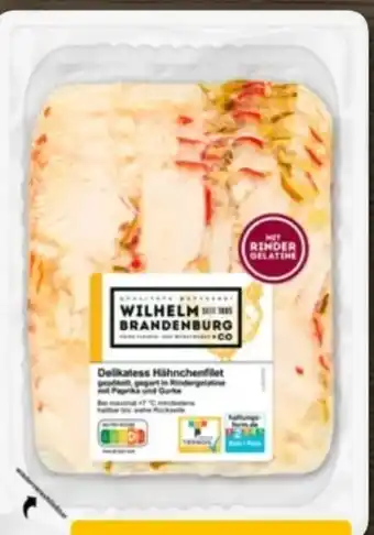 REWE Metzgerei Wilhelm Brandenburg Delikatess Hähnchenfilet Angebot