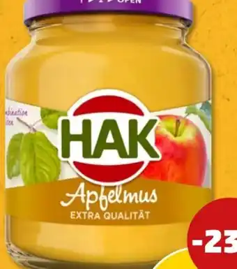 PENNY HAK Apfelmus Angebot