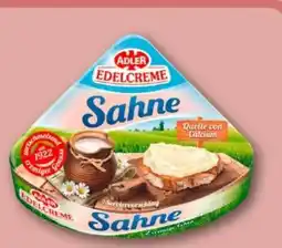 REWE Adler Edelcreme Schmelzkäse Sahne Angebot