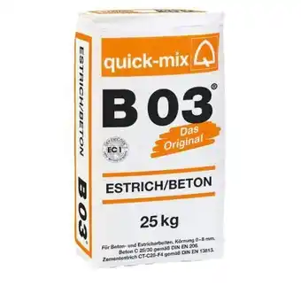 Hellweg Quick-Mix Estrichbeton Angebot