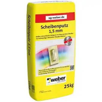 Hellweg Saint-Gobain Weber Scheibenputz Angebot