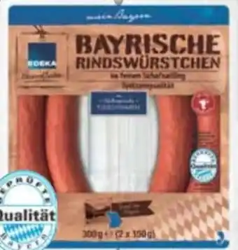 E-Center Edeka Heimatliebe Bayrische Rindswürstchen Angebot