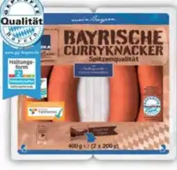 E-Center Edeka Heimatliebe Bayrische Curryknacker Angebot