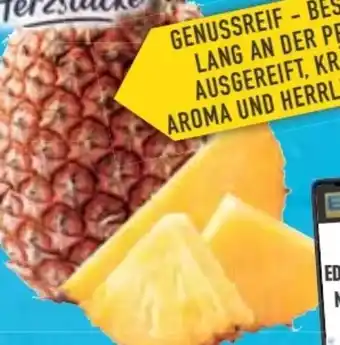 E-Center Edeka Herzstücke Ananas Super Sweet Angebot