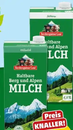 PENNY Berchtesgadener Land Haltbare Bergbauern Milch Angebot