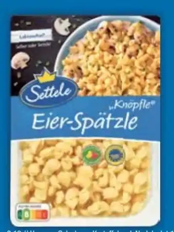 E-Center Settele Eier-Spätzle Angebot