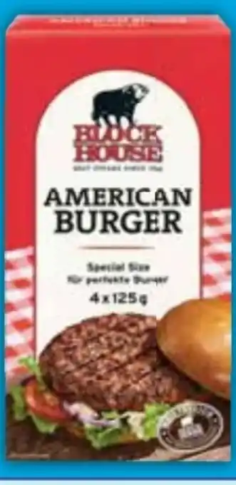 E-Center Block House 4 American Burger Angebot