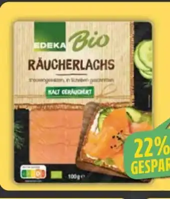 E-Center Edeka Bio Räucherlachs Angebot