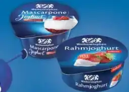 E-Center Weihenstephan Rahmjoghurt Angebot