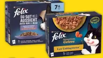 E-Center Purina Felix Katzennahrung So gut wie es aussieht Angebot