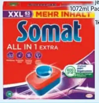 Edeka Somat All in 1 Extra Geschirrreiniger Angebot