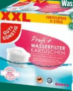 Edeka Gut & Günstig Profi+ Wasserfilter-Kartuschen XXL Angebot