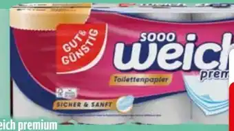 Edeka Gut & Günstig Toilettenpapier sooo weich premium Angebot