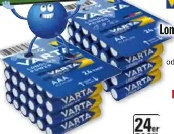 Edeka Varta Batterien Longlife Power Angebot