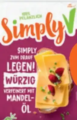 tegut Simply V Veganer Scheibenkäse Angebot