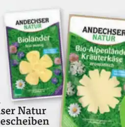 tegut Andechser Natur Bio-Käsescheiben Angebot