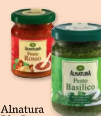 tegut Alnatura Bio Pesto Basilico Angebot