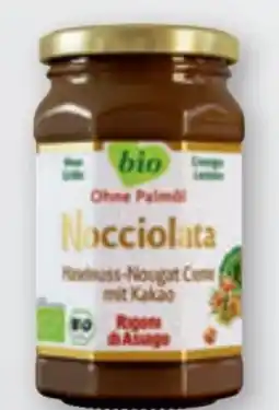 tegut Rigioni di Asiago Nocciolata Bio-Haselnuss-Nougat-Creme Angebot