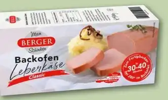 REWE Center Berger Backofen Leberkäse Classic Angebot