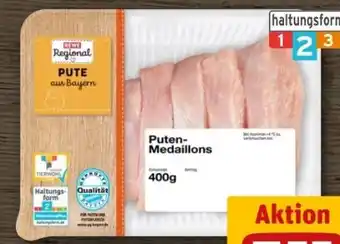 REWE Center Rewe Regional Puten Medaillons Angebot