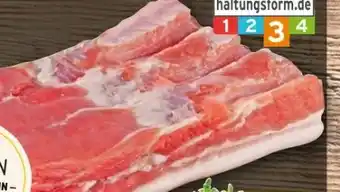 REWE Center Metzgerei Landbauern Strohschwein-Bauch Angebot