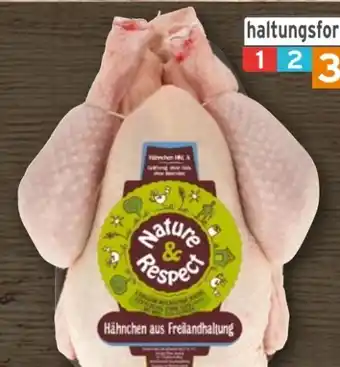 REWE Nature & Respect Freiland-Hähnchen Angebot