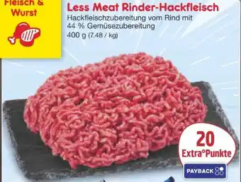 Netto Marken-Discount Less Meat Rinder-Hackfleisch Angebot