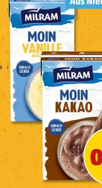 PENNY Milram Moin Milchdrinks Angebot