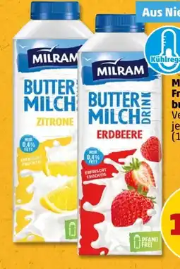 PENNY Milram Buttermilch Frucht-Drink Angebot