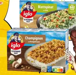 EDEKA Bandelt Iglo Schlemmer-Filet Blattspinat Angebot