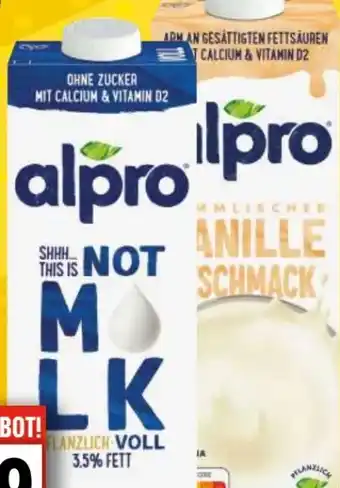 EDEKA Bandelt Alpro This ist not Milk Pflanzlich Angebot