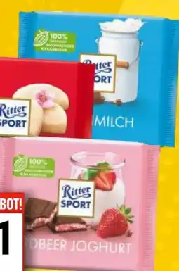 EDEKA Bandelt Ritter Sport Erdbeer Joghurt Angebot