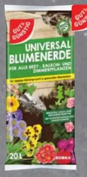 Edeka Gut & Günstig Blumenerde Angebot