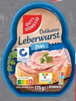 Edeka Gut & Günstig Delikatess Leberwurst Angebot